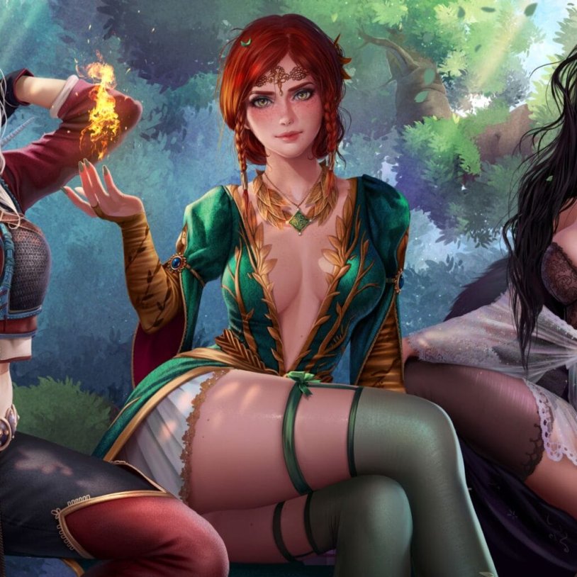 Triss Jennifer and Tsiri