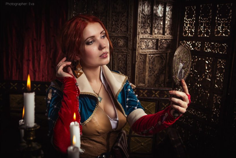 Anna Henrietta and Triss Merigold