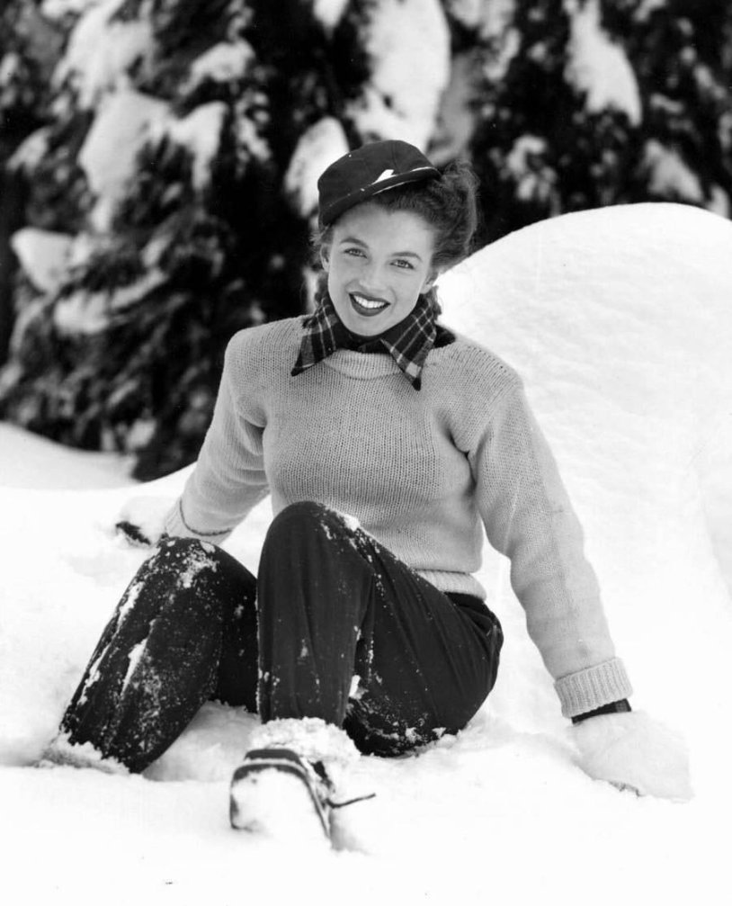 Marilyn in winter