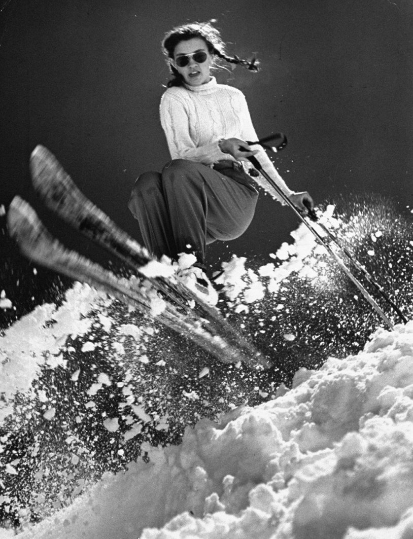 Freestyle skiing in the 1930s