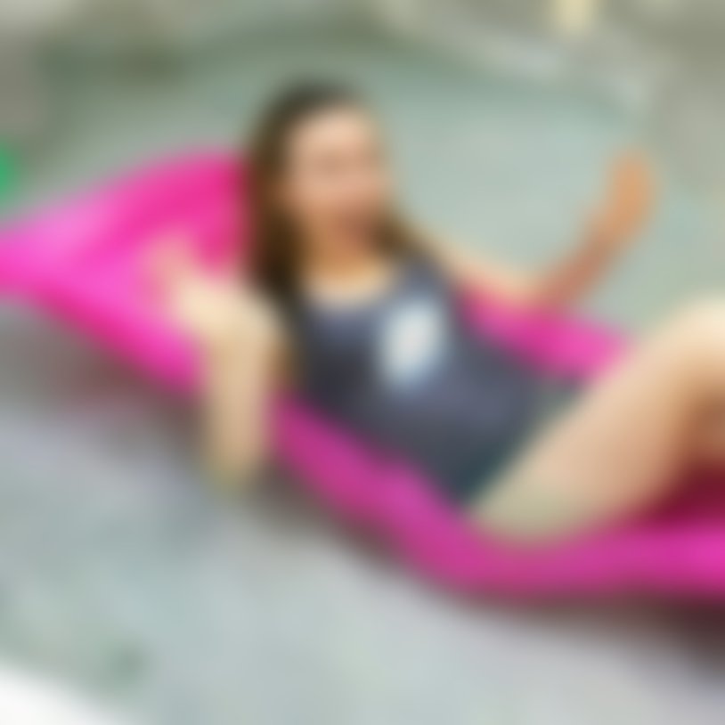 Ellie Dee in the pool