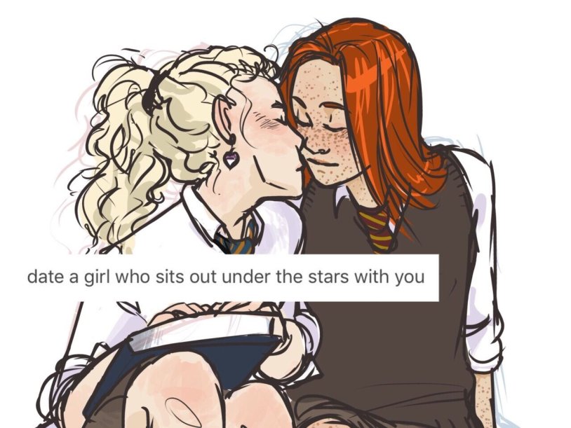 Ginny Weasley femslash