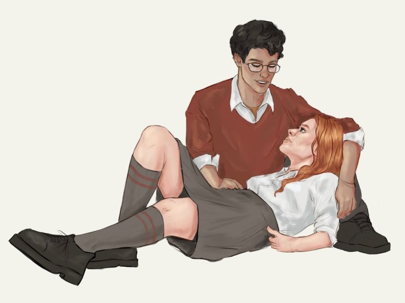 James Potter and Lily Evans