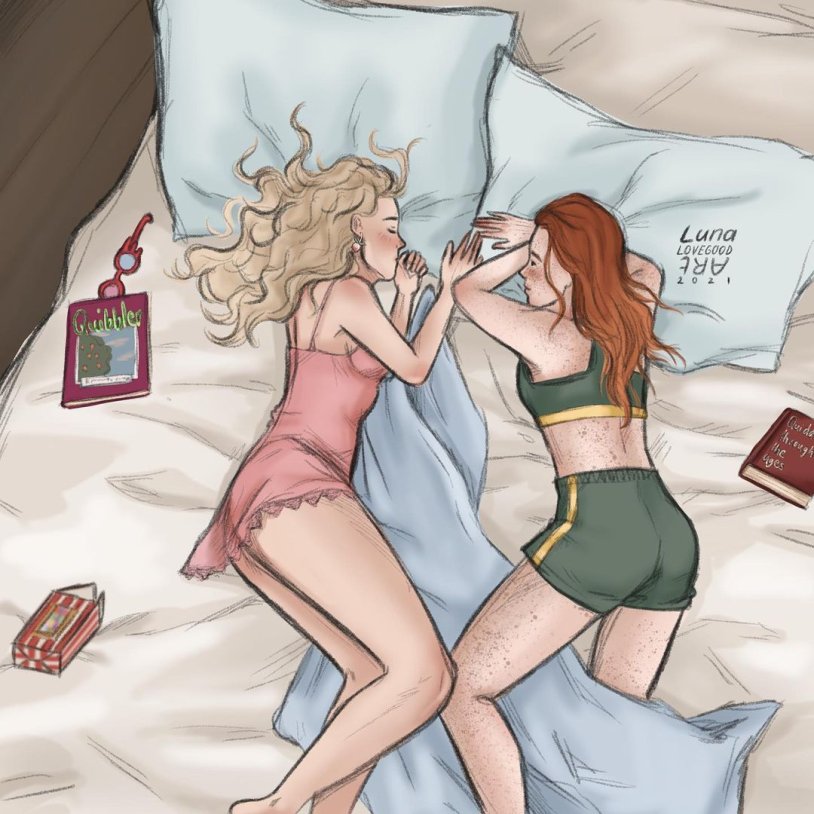 Ginny Weasley and twilight Lovegud Lesbian