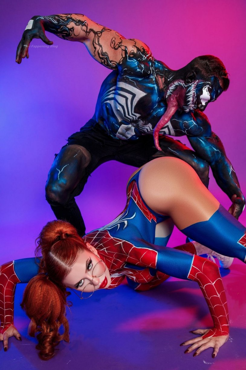 Black cat Marvel Spider man Cosplay