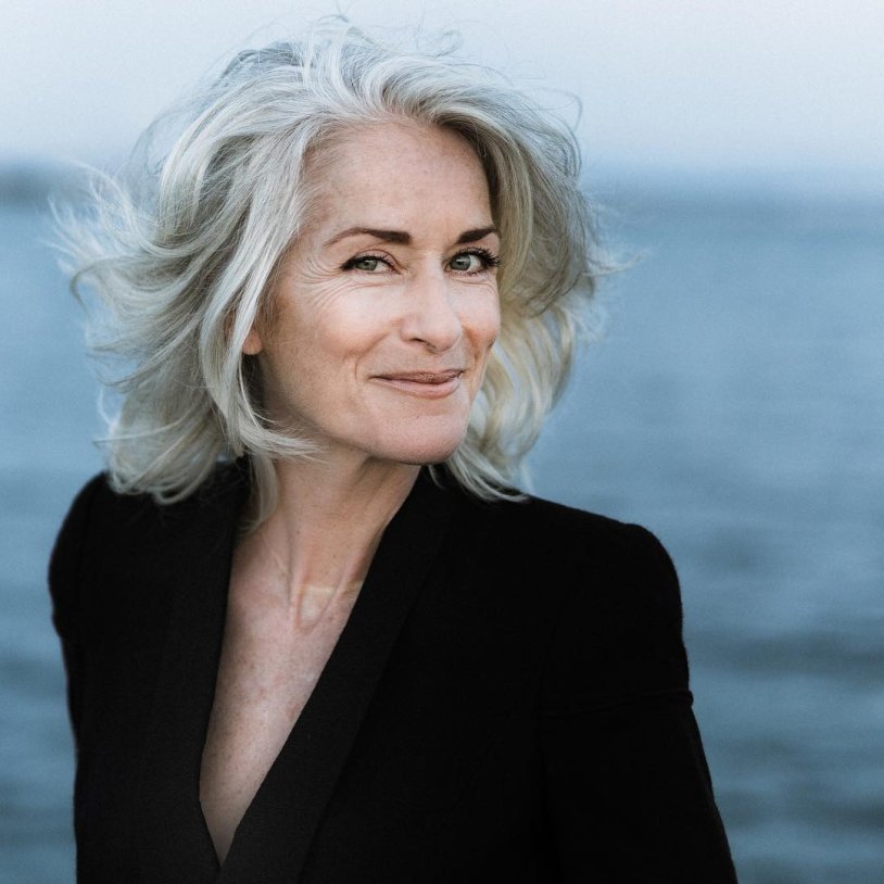 Smokey blonde coloring