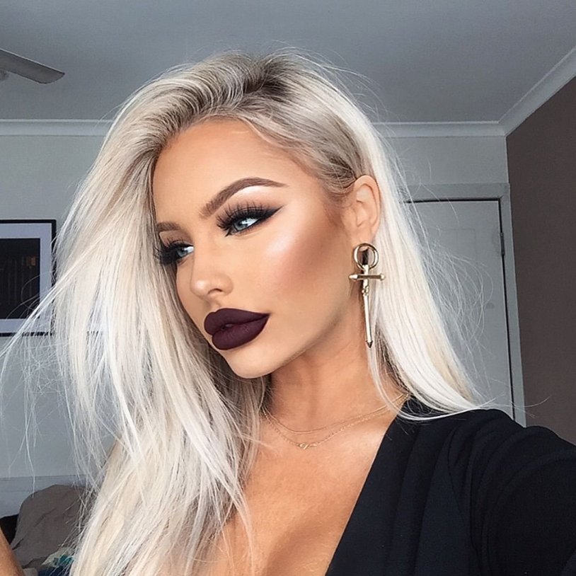 Beautiful blonde women with tattoos