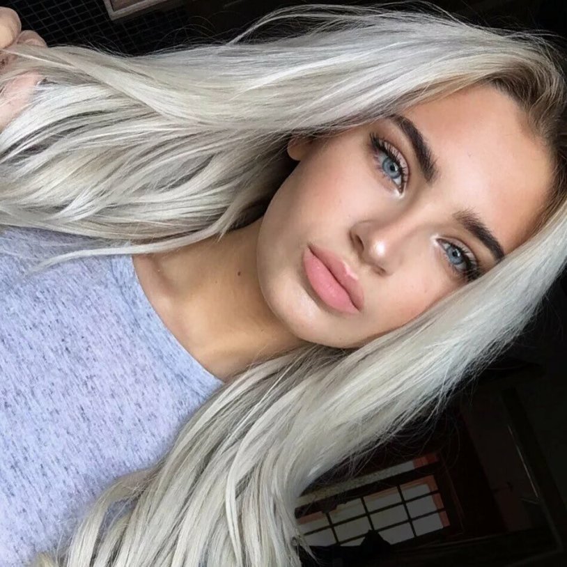 Hailie barber blue hair