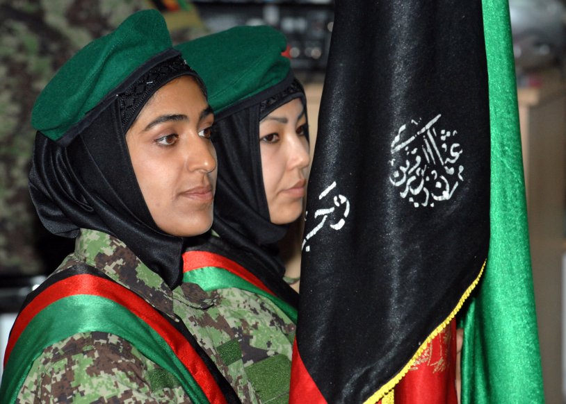Afghan military girls