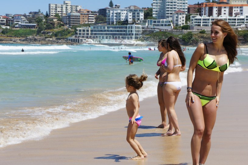 Australian beaches girls
