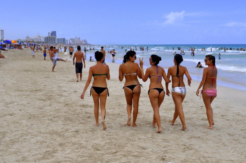South beach miami beach girls