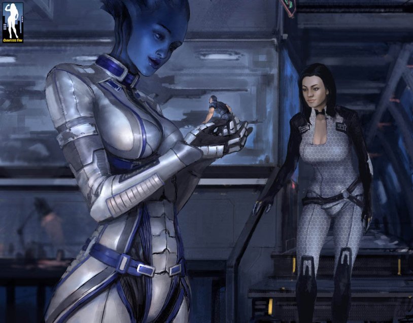 Mass Effect 3 Shepard Miranda and Liara