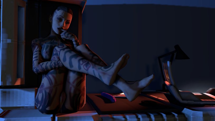 Miranda Lawson and Ashley Williams