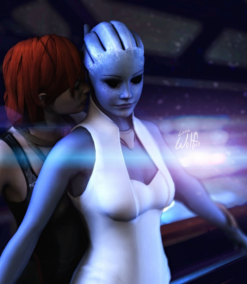 Liara t sony and shepard