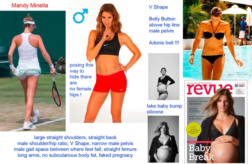 Mandy Minella in a swimsuit