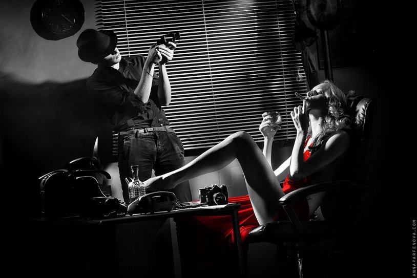 Photoshoot Sin City Noir