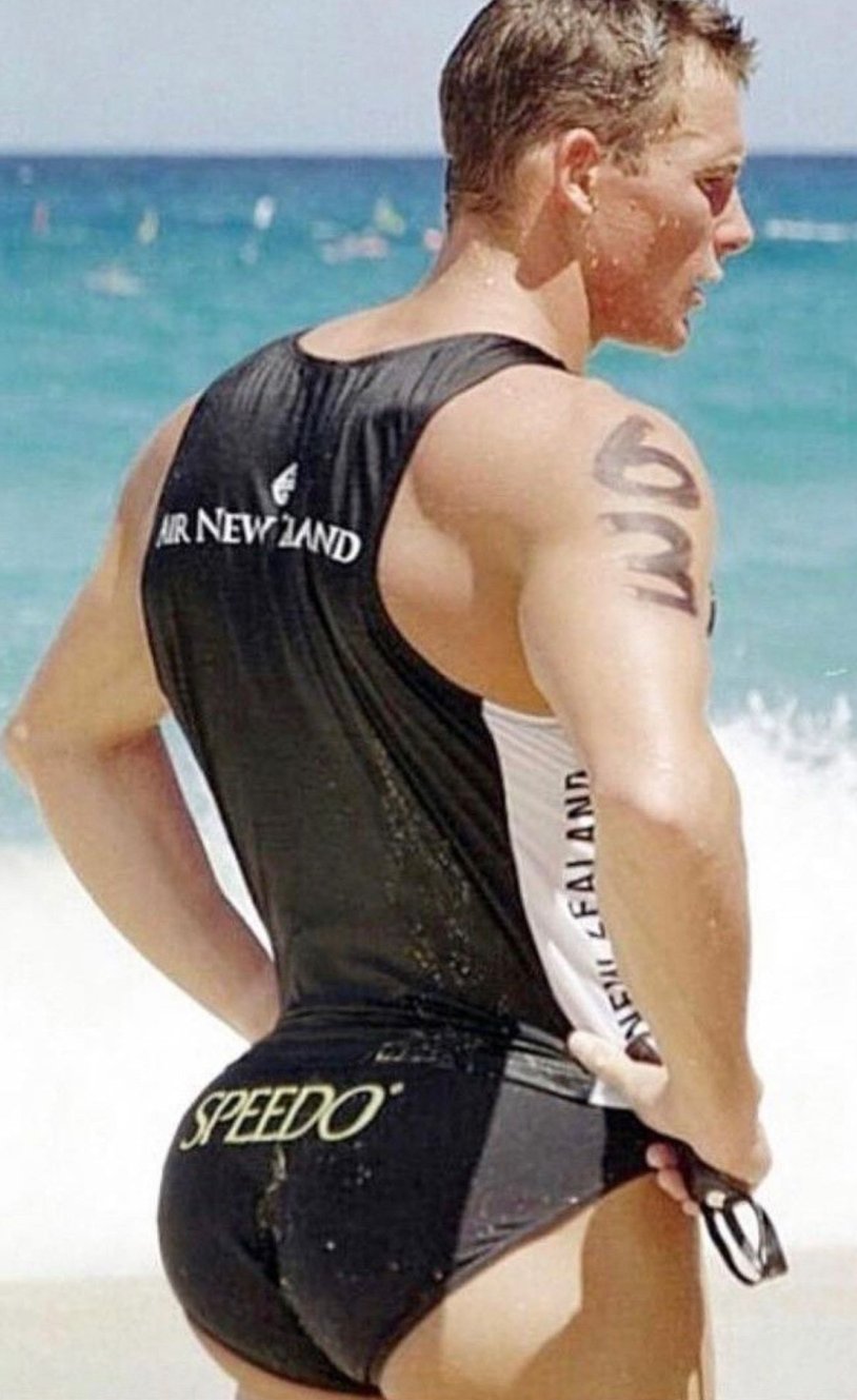 Buttocks of sports guys