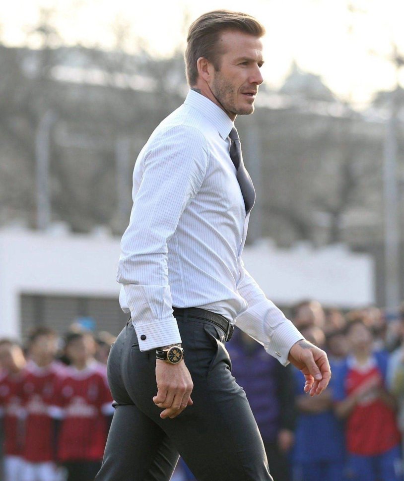 David Beckham buttocks