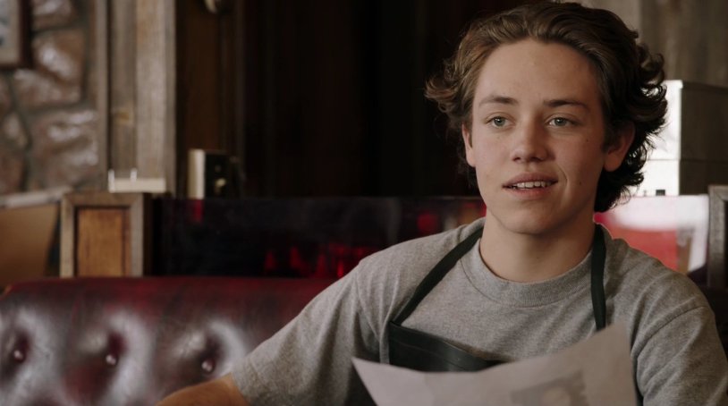 Carl Gallagher long hair