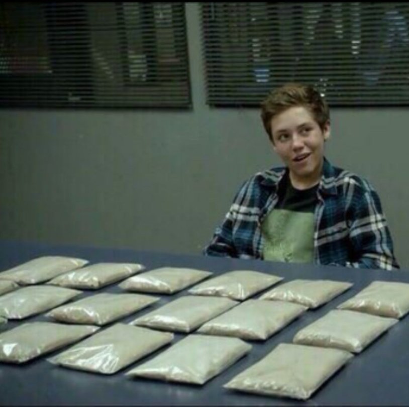 Carl Gallagher white chocolate