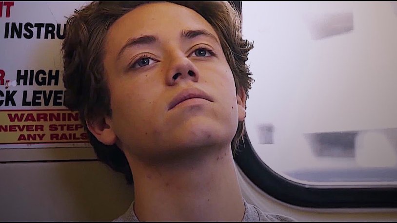 Carl Gallagher with pigtails