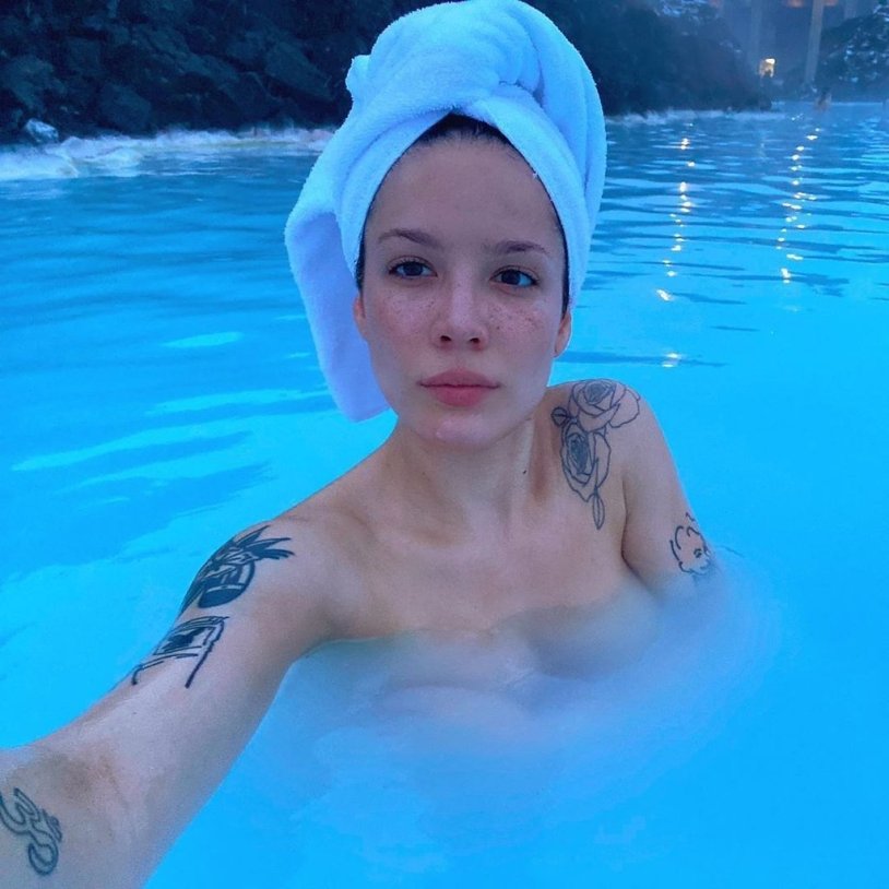 Halsey hot