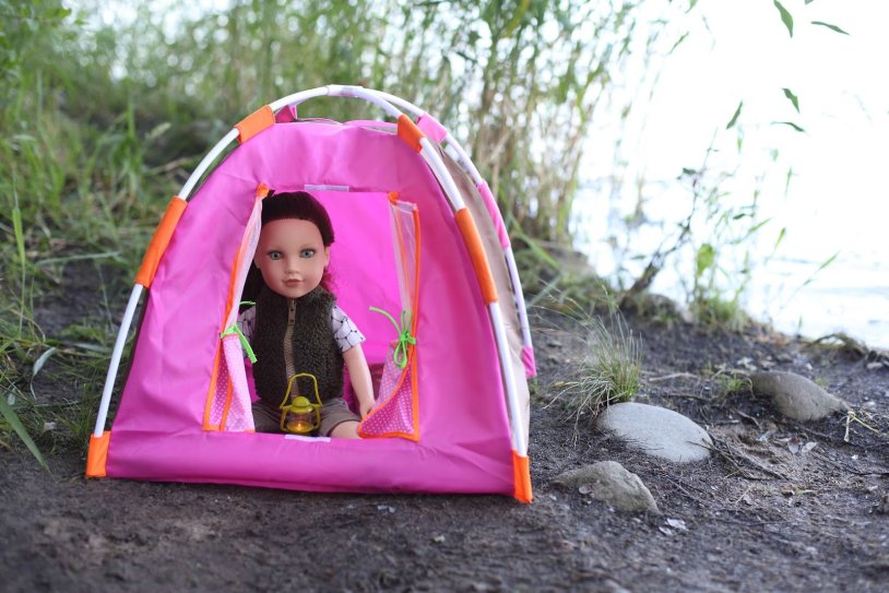 Do-it-yourself doll tent