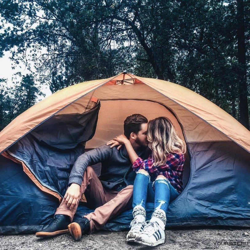 Romance in a tent