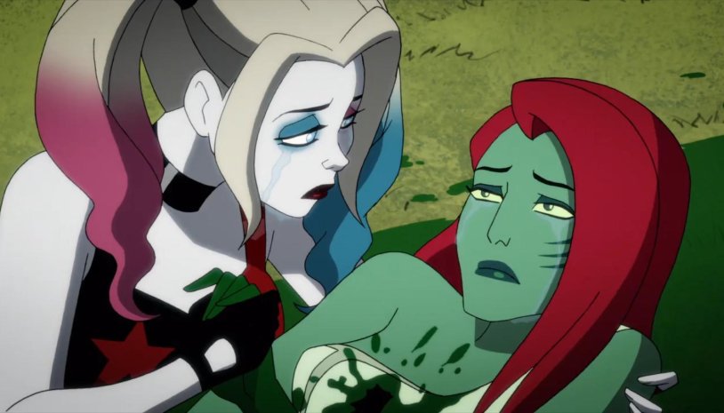 Harley Quinn and Poison Ivy the animated series