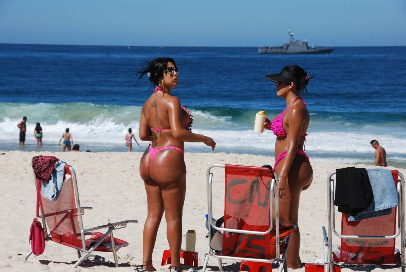 Brazil Copacabana beach bikini