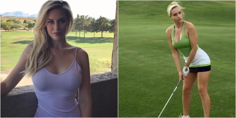 Paige Spiranac in a swimsuit