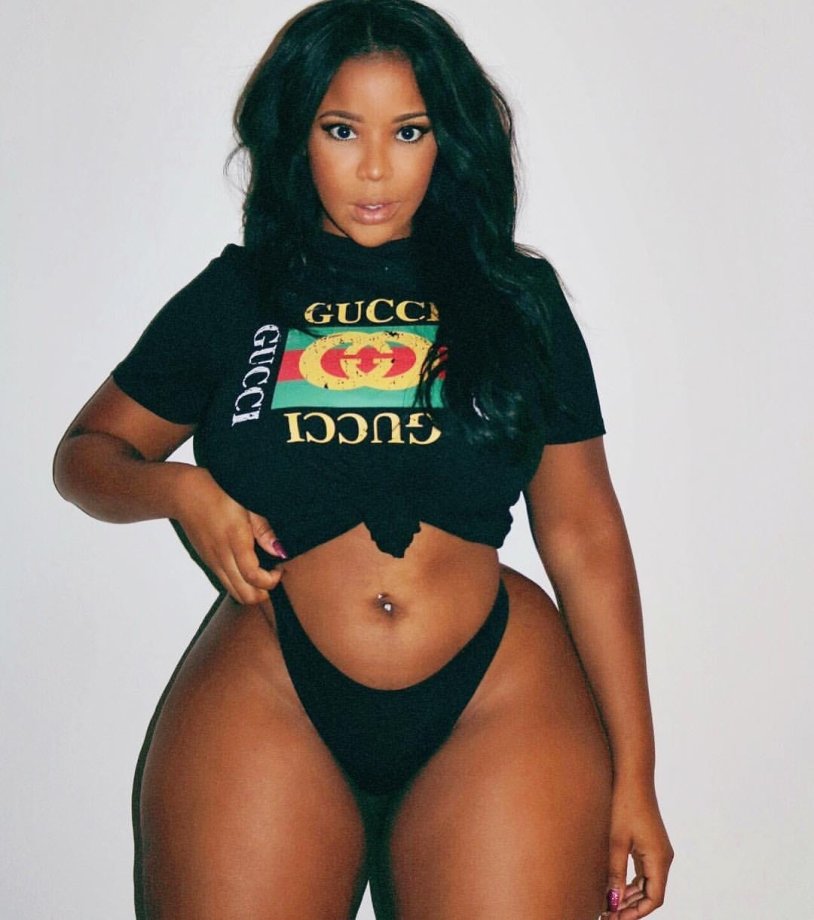 Brianna Amor in a short dress