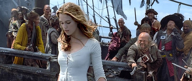 Pirates of the Caribbean Curse of the Black Pearl Elizabeth Swann