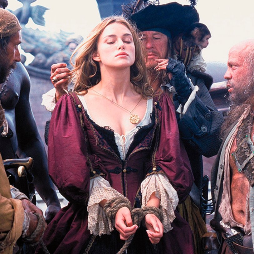 Elizabeth Swann Pirates of the Caribbean 1