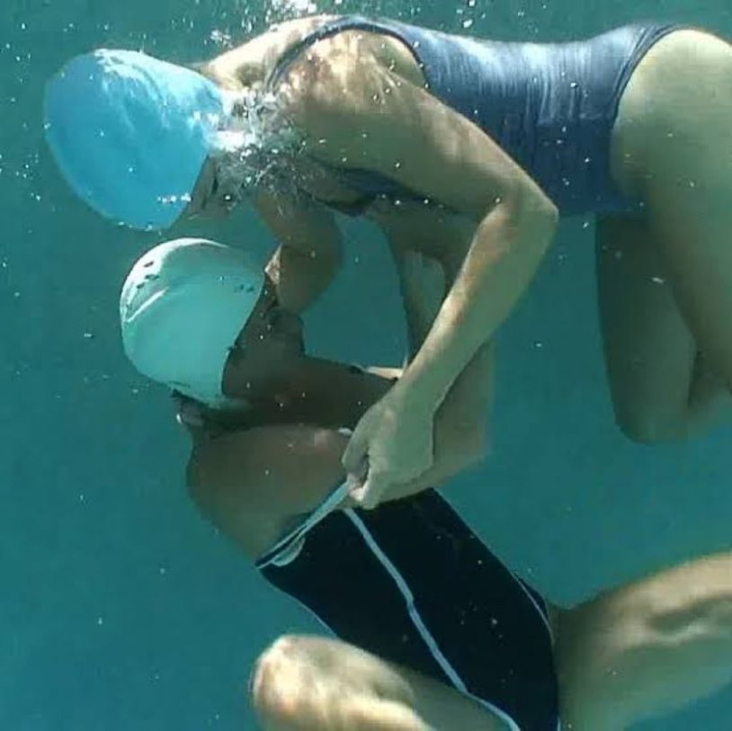 Underwater Drown Woman