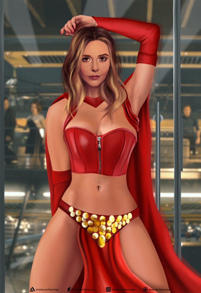 Scarlet Witch a18+ Elizabeth Olsen