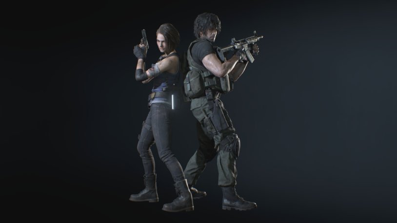 Resident Evil Jill and Carlos