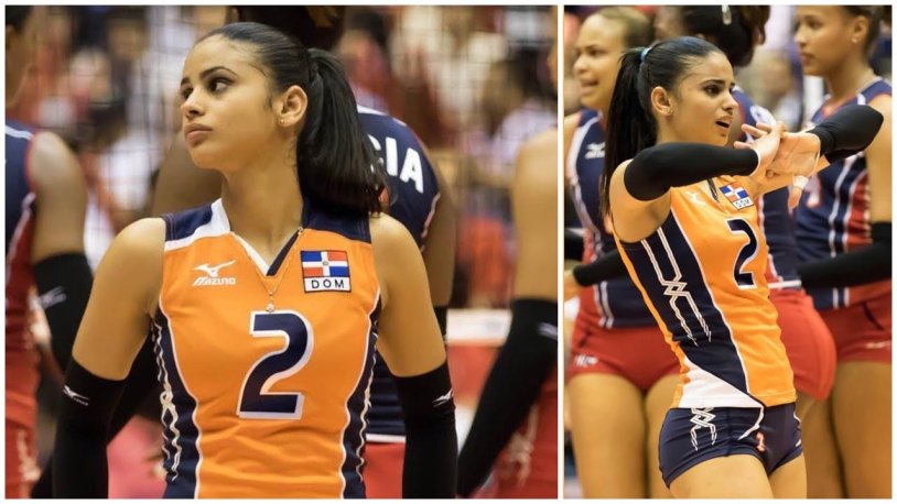Dominican volleyball player Fernandez