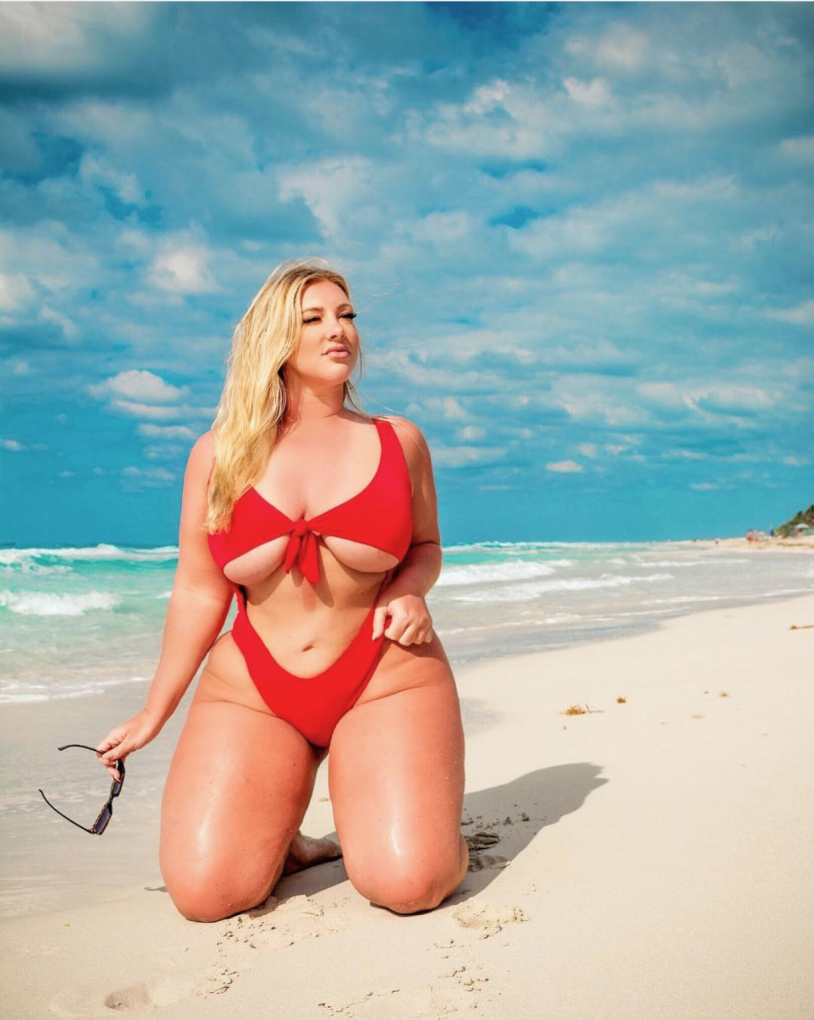 Taya Christian in a swimsuit