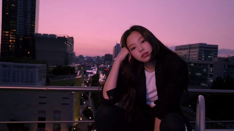 Jennie Kim outdoors