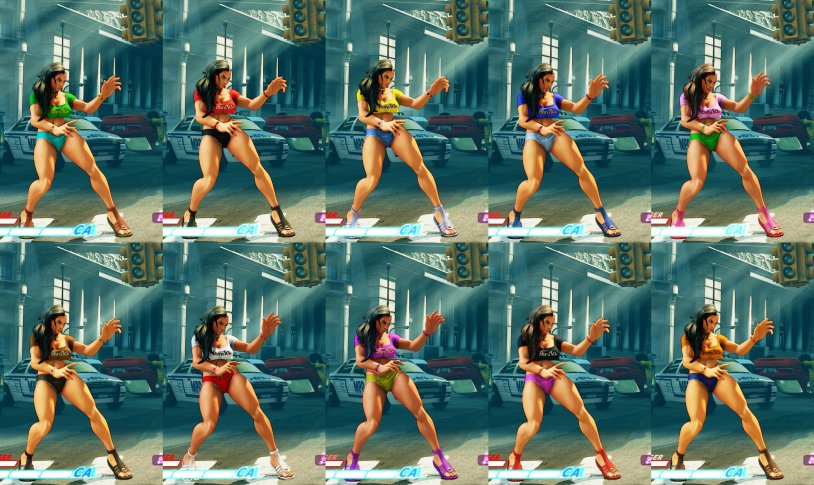 Street Fighter 5 Costumes