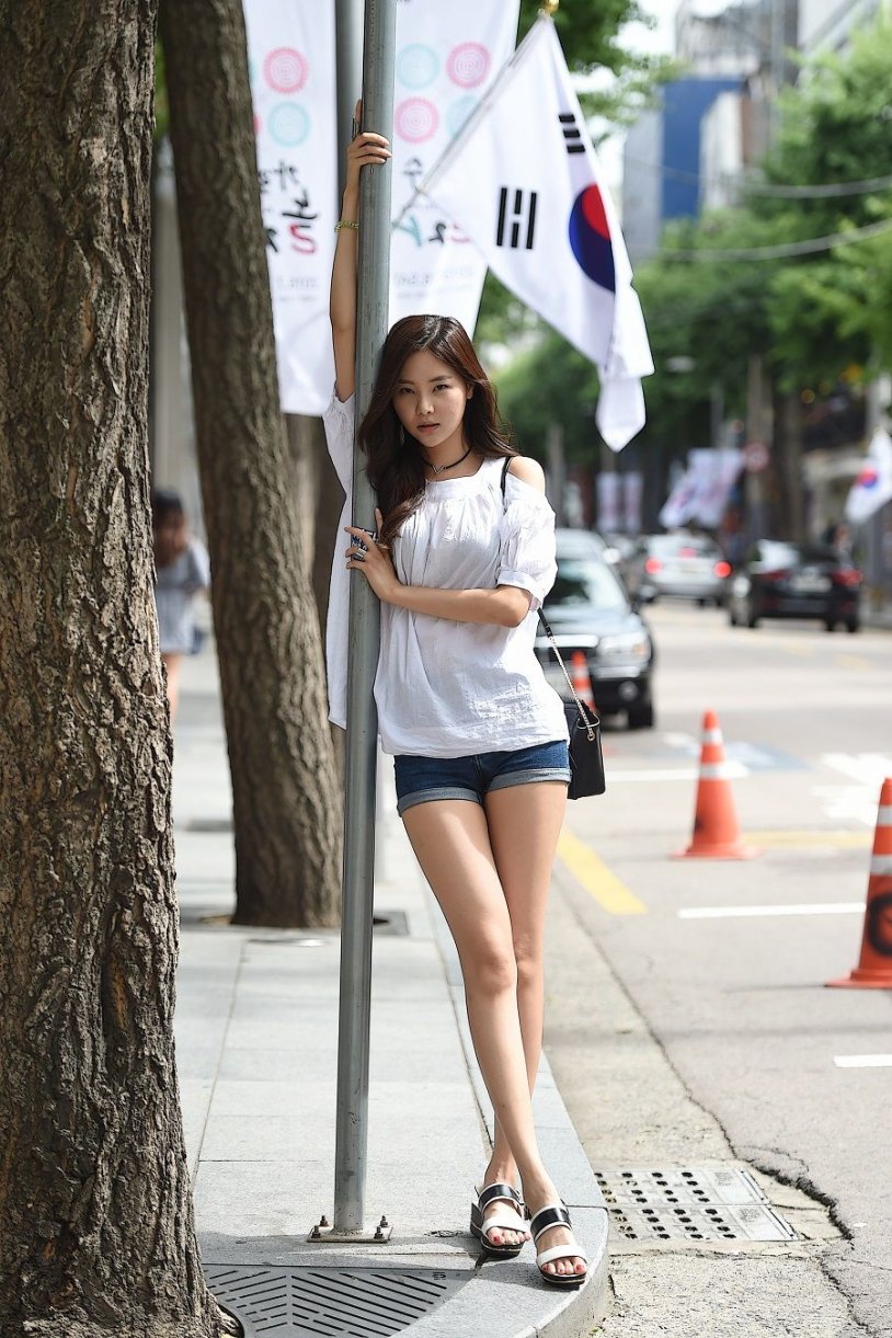 Asian Meat Street Korea Girl