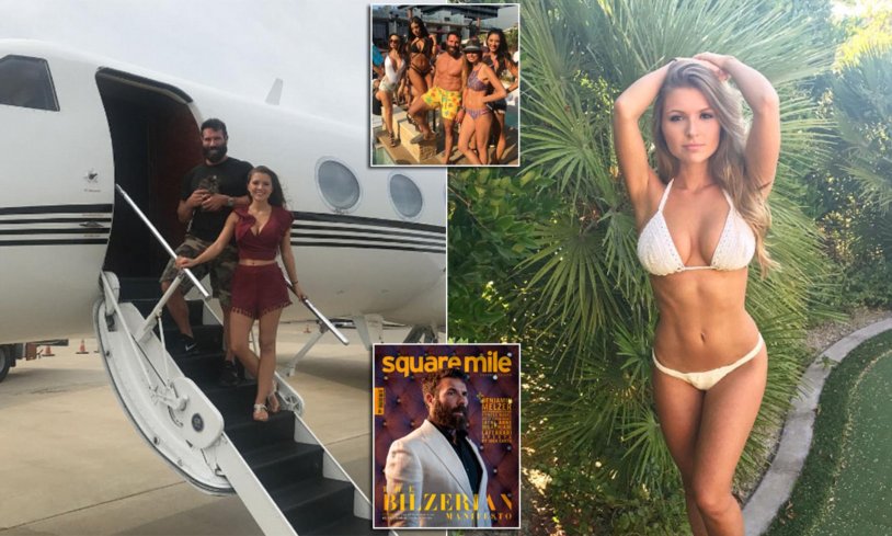 Dan Bilzerian with Katie Bell