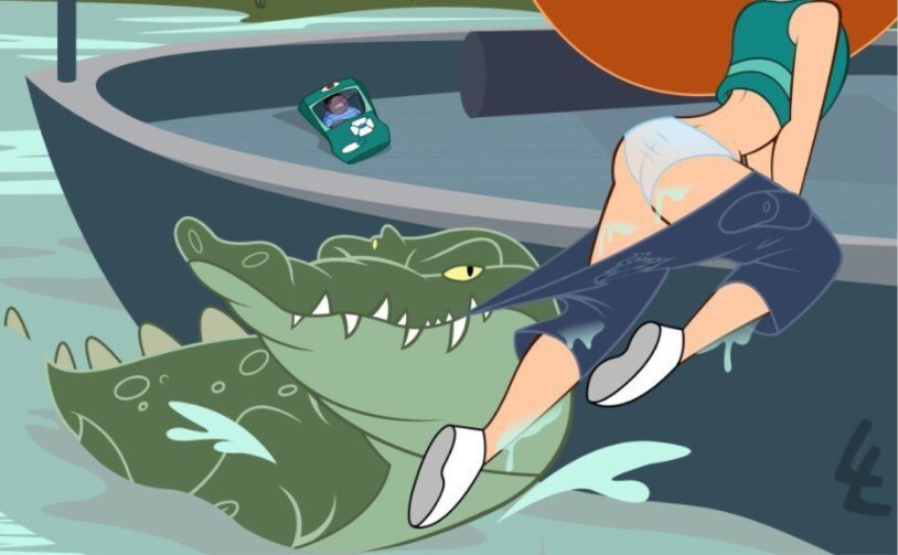 Kim 5 plus crocodile