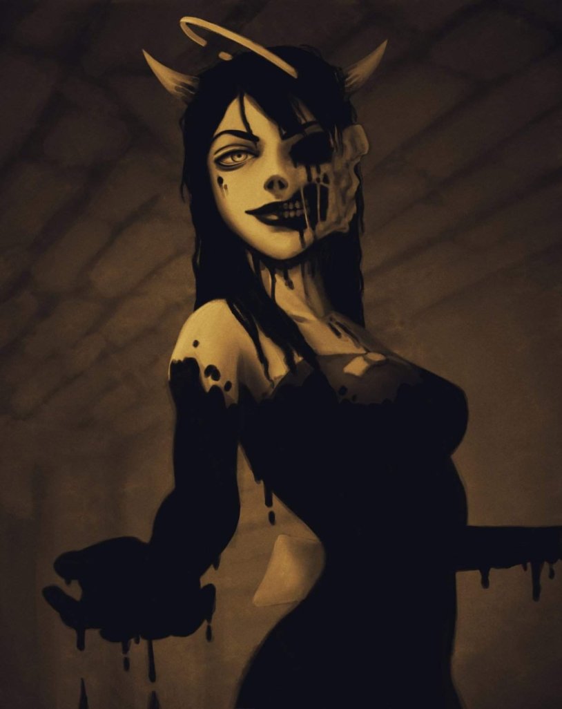 Evil Alice from Bendy