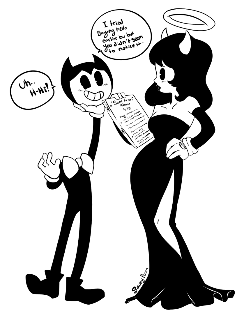 Bendy and alice love