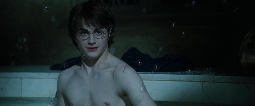 Daniel Radcliffe torso Goblet of Fire