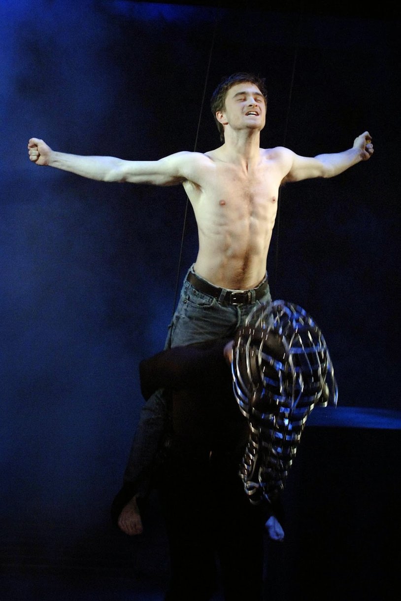 Daniel Radcliffe performance with a horse