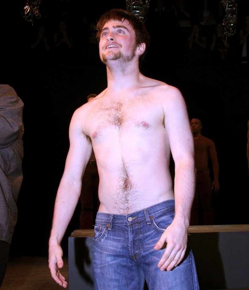 Daniel Radcliffe naked on Broadway