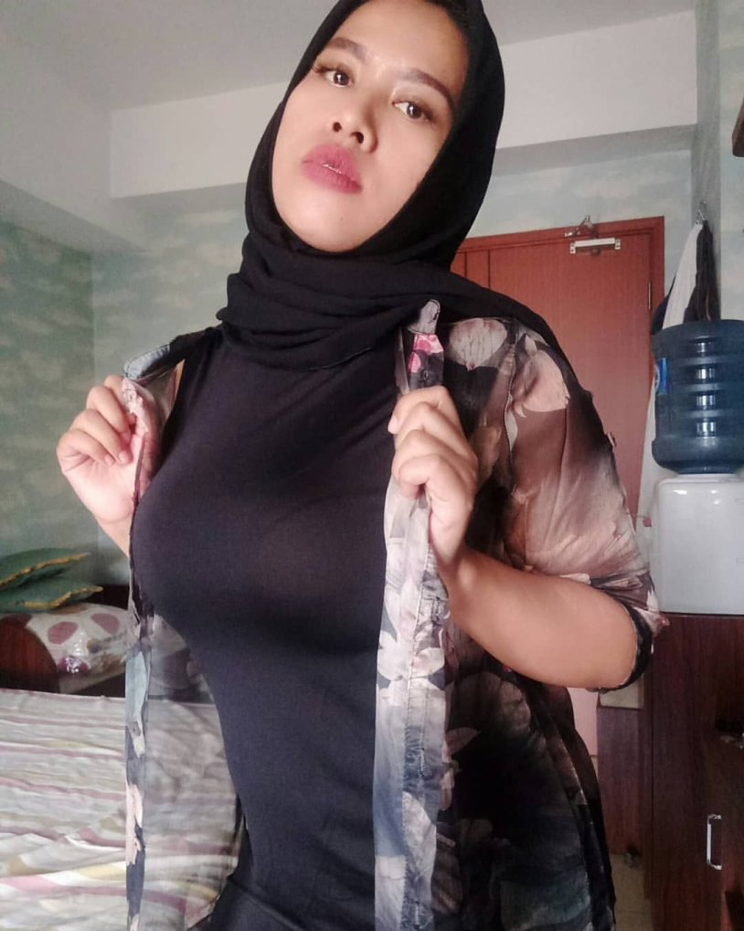 Adult woman in hijab